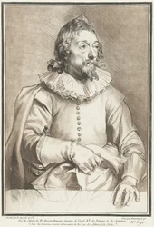 retrato, de, hombre