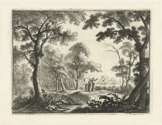 Paisaje con la expulsión de Agar