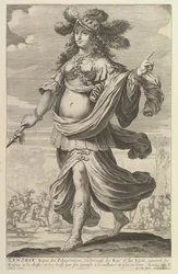 Zenobia, 1647. Creadores: Gilles Rousselet, Abraham Bosse