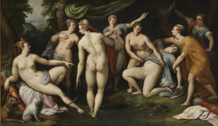 Diana descubre el embarazo de Calisto
