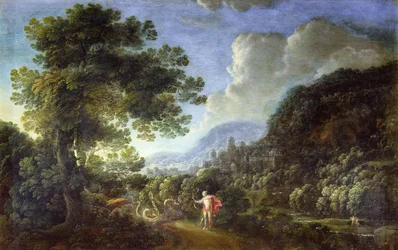 Paisaje con San Jorge