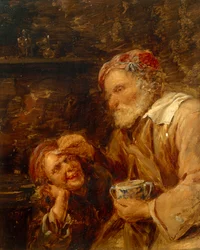 Touch, de Gillis van Tilborgh el Joven (1625-1678).