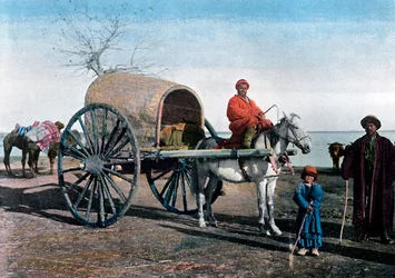 Carro de Bujará, Uzbekistán, c. 1890