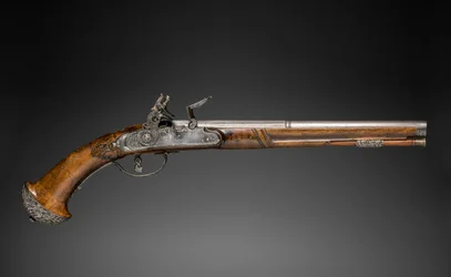 Pistola de chispa, c. 1690-1700
