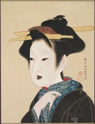 Retrato de una mujer, siglo XIX