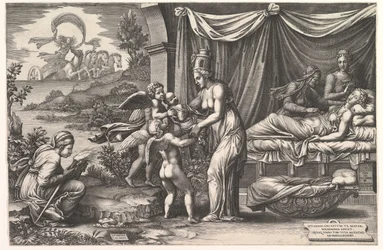 Alegoría del nacimiento, 1558