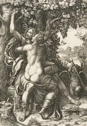Angélica y Medoro, c.1570
