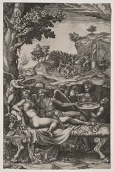 Cupido y Psique, 1574