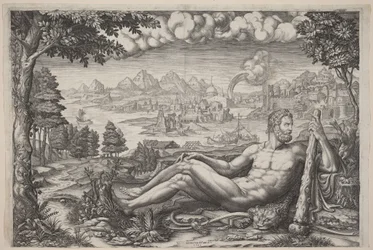 Hércules descansando de sus trabajos