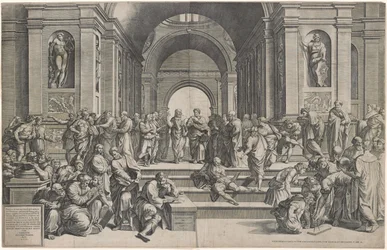 La escuela de Atenas