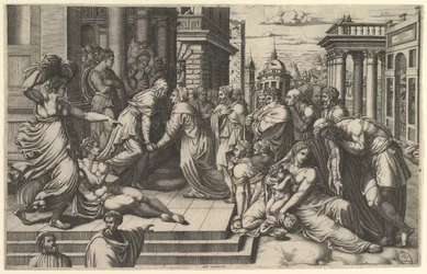 La visitación, 1540-50