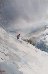 Aventura de esquí alpino