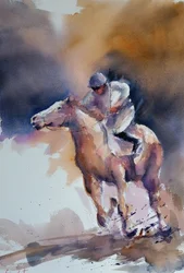 Carrera de caballos dinámica