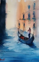 Góndola de la Venecia Dorada
