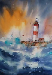 Faro Tormenta Dorada