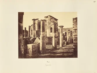 Pompeya. Templo de Isis
