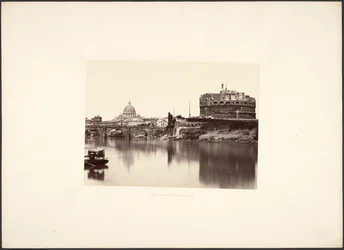 Roma desde el Tíber, Roma
