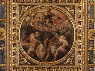 Alegorías de los barrios de Santo Spirito y Santa Croce