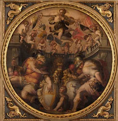 Alegorías de los barrios de Santo Spirito y Santa Croce, 1563-1565