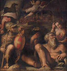 Alegoría de Arezzo, 1563-1565