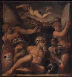 Alegoría de Cortona y Montepulciano