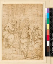 Cristo nombrando a Pedro su sucesor, 1500-1599