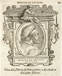 Milán, Biblioteca Braidense, Vite de piv excellent, Giorgio Vasari 1568, Dead da Felt