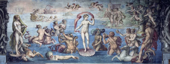El nacimiento de Venus, 1556-1557