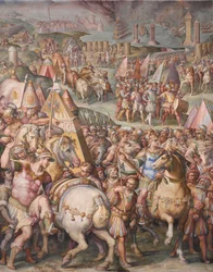 El emperador Maximiliano levanta el sitio de Livorno, 1568-1571