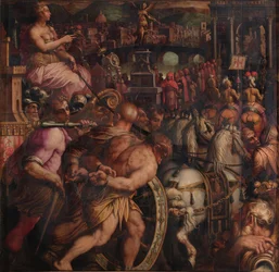 Triunfo después de la victoria de Pisa, 1563-1565