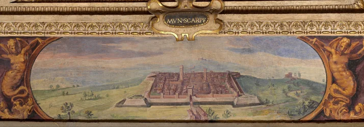 Vista de Scarperia, 1557-1558