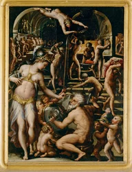 La fragua de Vulcano ... (cobre)