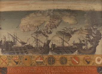 Victoria naval de Koroni, Peloponeso