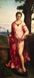 Judith con la cabeza de Holofernes