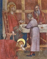 Capilla de la Magdalena, muro occidental: Escenas de la vida de la Magdalena, 