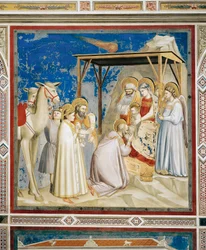 Adoración de los Magos en la Capilla Scrovegni, Padua