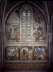 Escenas de la vida de Cristo y el ciclo de San Francisco