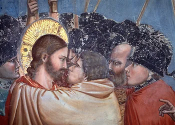 El beso de Judas (detalle)