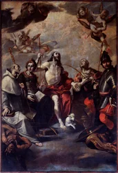 San Juan Bautista, San Jorge, Santa Lucía, Santa Catalina, San Bernardo