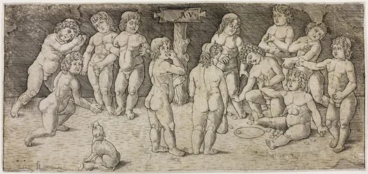 Doce Cupidos Jugando
