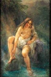 La bañista