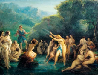 Diana y Acteón