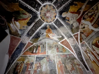Los frescos de la capilla de la Annonciade, Tende hacia 1470 (fresco)