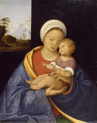 Madonna y Niño, 1510-15