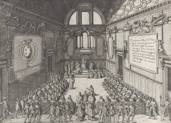 Audiencia dada por el Papa Pío V a Cosme I, Duque de Toscana, 1575-99