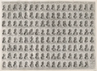 Speculum Romanae Magnificentiae: Retratos de los emperadores desde Julio César hasta Rodolfo II
