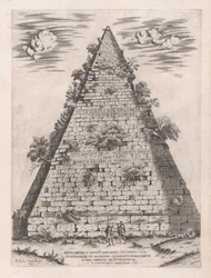 Speculum Romanae Magnificentiae: Pirámide de Cayo Cestio