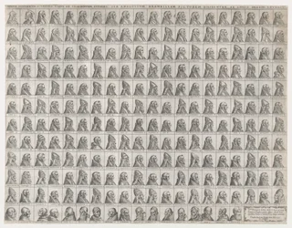 Speculum Romanae Magnificentiae: Pequeños retratos de los papas desde Cristo hasta Sixto V, 1585