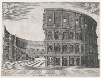 Speculum Romanae Magnificentiae: El Coliseo, 1581