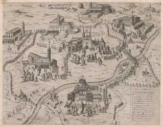 Speculum Romanae Magnificentiae: Las siete iglesias de Roma Le Sette Chiese di Roma, 1575